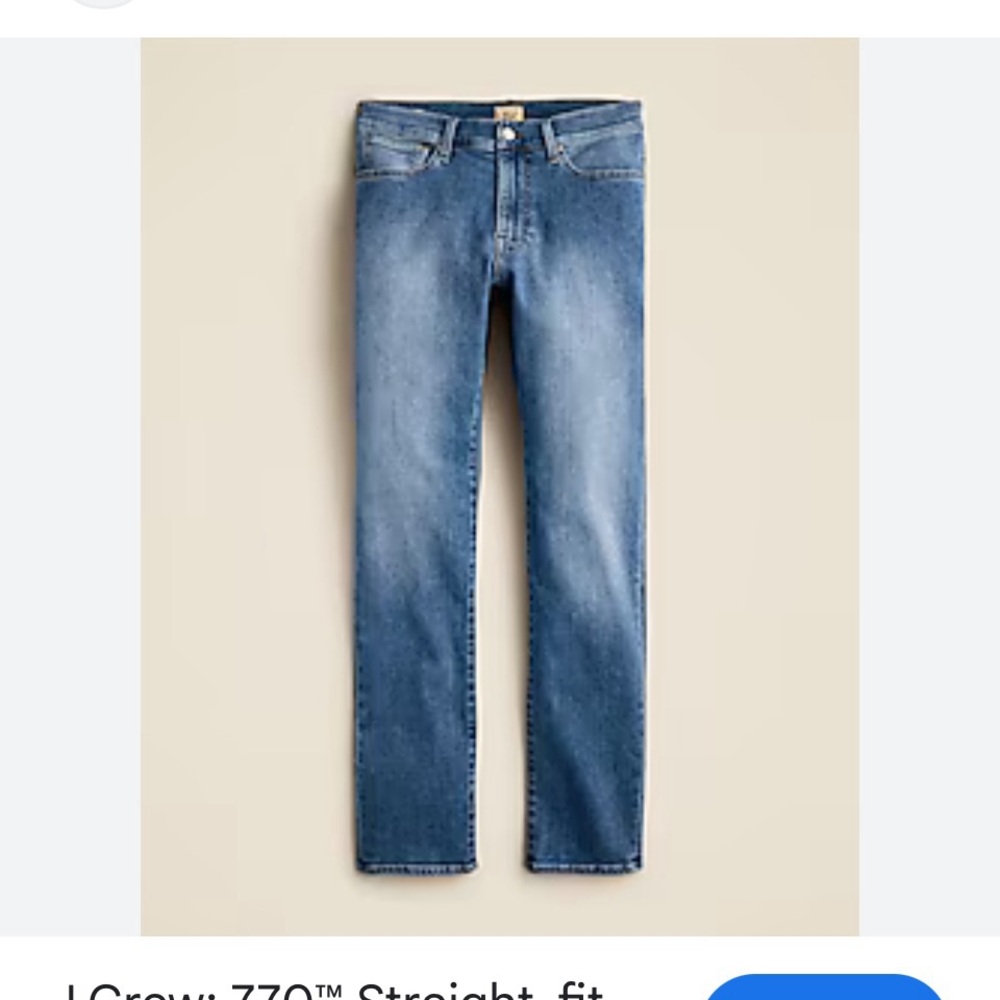 WOMENS J.Crew: 770™™ Straight-fit Stretch Jean In Medium...